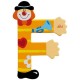 Lettera F Clown - Sevi 81742